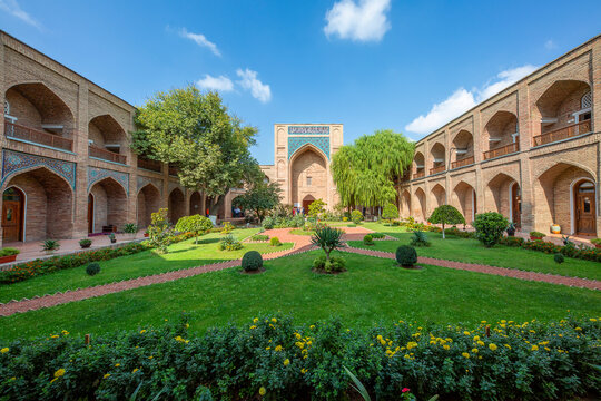 Historical theological school of Kukeldash Madrasah, in Tashkent, Uzbekistan.