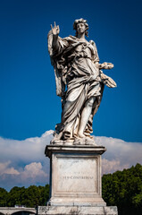 The Sant Angelo Bridge in Rome