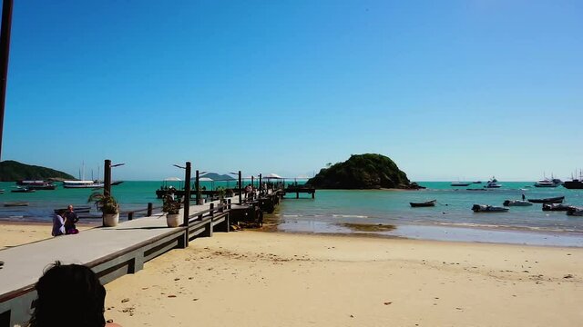 Center Beach, Buzios - Rio de Janeiro, Brazil. 
Praia do Centro