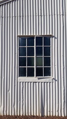 Window in an industrial building