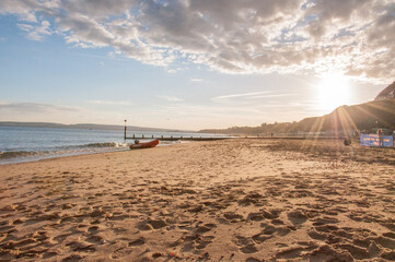 Beach in the morning