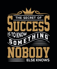 success t-shirt for successfull life