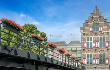 Türaufkleber Peterbrug in Gorinchem, (Gorkum), Zuid-Holland Province, The Netherlands © Holland-PhotostockNL