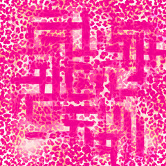 vibrant color abstract pattern design