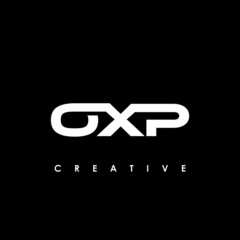OXP Letter Initial Logo Design Template Vector Illustration