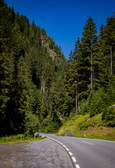 Fototapeta na wymiar Famous Kaunertal Valley in Tyrol Austria - travel photography