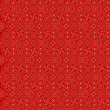 Collection of Indian Textile Design and Chunri Textile Vector Design