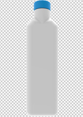 white plastic bottle png