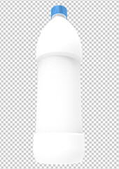 white plastic bottle png