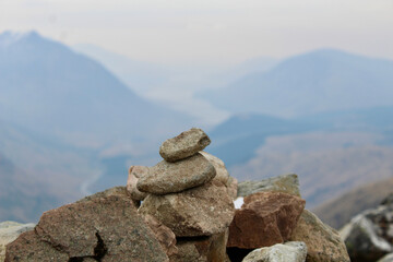 rocks in the mountains