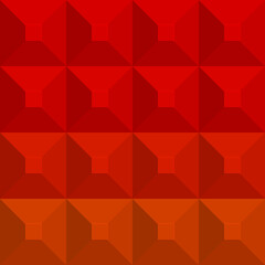 Orange geometric background. Vector illustration. 