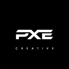 PXE Letter Initial Logo Design Template Vector Illustration