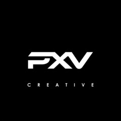 PXV Letter Initial Logo Design Template Vector Illustration