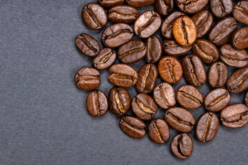 Coffee beans with a uniform color
