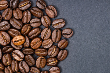 Coffee beans with a uniform color