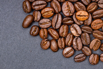 Coffee beans with a uniform color