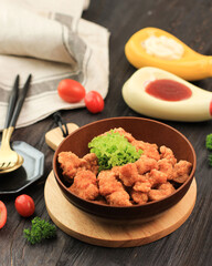 Crispy Chicken Popcorn