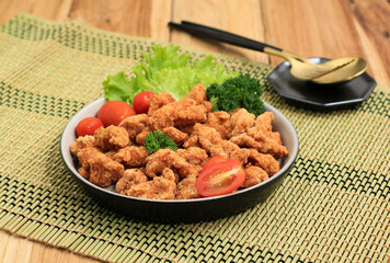 Homemade Crispy Chicken Popcorn