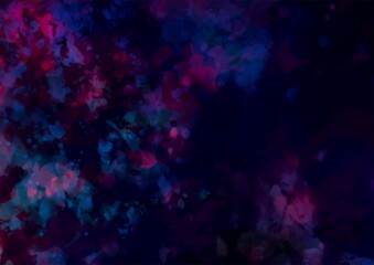 暗闇に光る紫と青の幻想的なテクスチャ背景