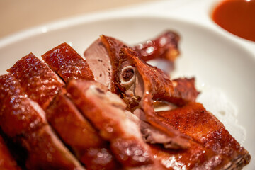 A delicious Chinese dish, Xiaodao Duck, Roasted Braised Duck