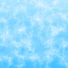 Fototapeta na wymiar Blue sky with clouds wallpaper