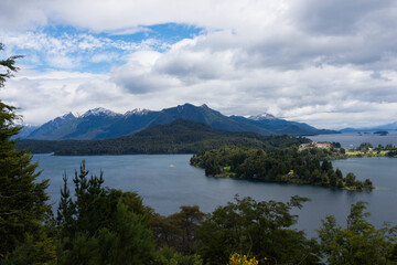 Fototapeta na wymiar Patagonia Lakes and mounts