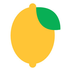 Modern design icon of lemon, food ingredient