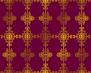 Seamless Decoration Vintage Pattern 