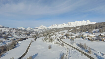 Neige, Montagne ciel