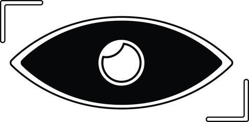 Vision Vector Icon in illustration