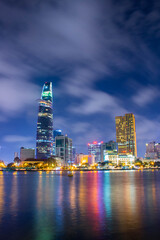 Ho Chi Minh city at night