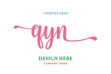 QYN lettering logo is simple, easy to understand and authoritative
