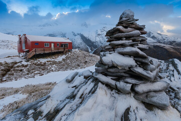 French Ridge Hut, Mount Aspiring National Park