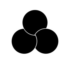 星紋・三つ重ね星（みつかさねぼし）/ 重ね三つ星（かさねみつぼし）