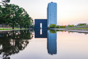 Memorial arch of the Oklahoma City National Memorial and Museum