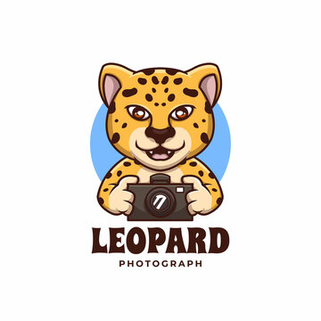 Leopard Photograph Creative Cartoon Logo