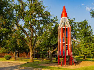 Sunny view of the Stephenson Park