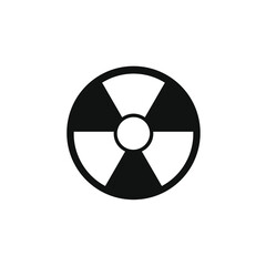 vector image of a biohazard symbol