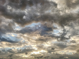 Beauty of sky and cloud texture.