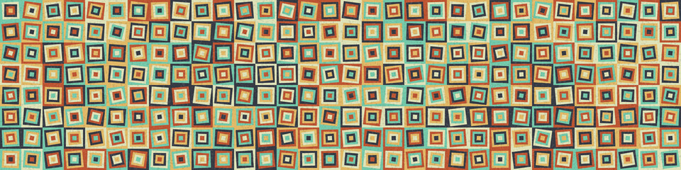 Abstract Geometric Pattern generative computational art illustration