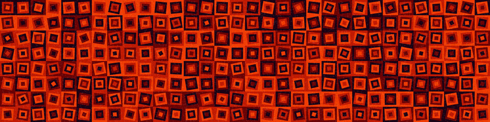 Abstract Geometric Pattern generative computational art illustration