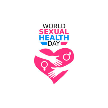 vector graphic of world sexual health day good for world sexual health day celebration. flat design. flyer design.flat illustration.	