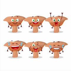 Cartoon in character of niscalo with smile expression