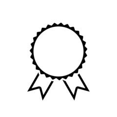 Award icon isolated on white background
