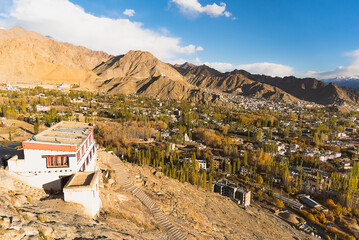 Leh city is a town in the Leh district of the Indian state of Jammu and Kashmir. It was the capital...