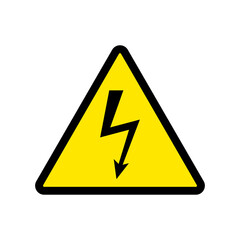 Danger Electrical Hazard High Voltage Sign