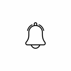 bell notification icon set vector sign symbol