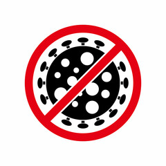 coronavirus icon set, virus icon set vector sign symbol