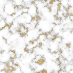 The luxury white marble with golden texture. Abstract background in a seamless pattern. Realistic stone floor pattern. Good for wallpapers, banner, poster, brochure, packaging, catalog.