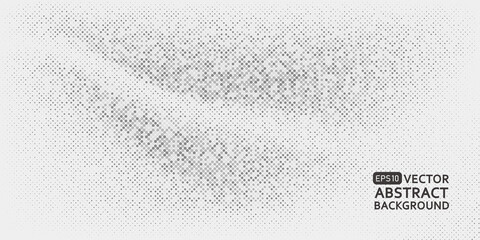Abstract halftone pattern vector background illustration